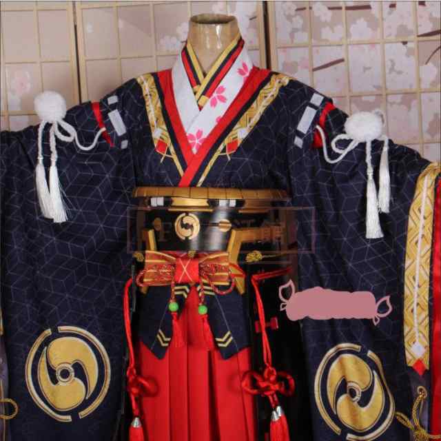 陰陽師 決戦平安京 大天狗祭り・安祭 着物 和服 ウィッグ道具 セット